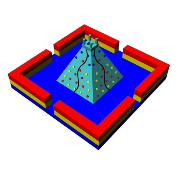 Inflatable Climbing Slide